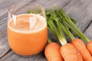 Сок свежей моркови