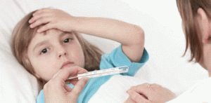 Ротавирус у больного ребёнка
