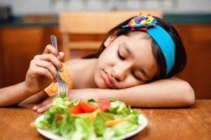 Отсутствие аппетита у ребёнка