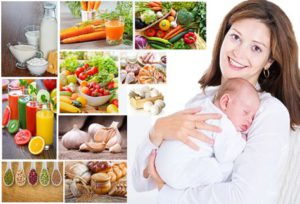 Полезная диета кормящей матери