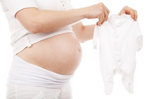 Беременная в ожидании ребёнка