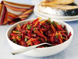 Салат из свёклы и моркови
