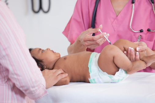 Вакцинация малыша от гепатита